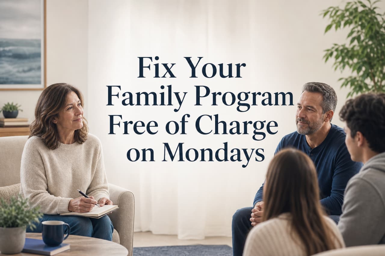Fix Your Family Program Free of Charge on Mondays