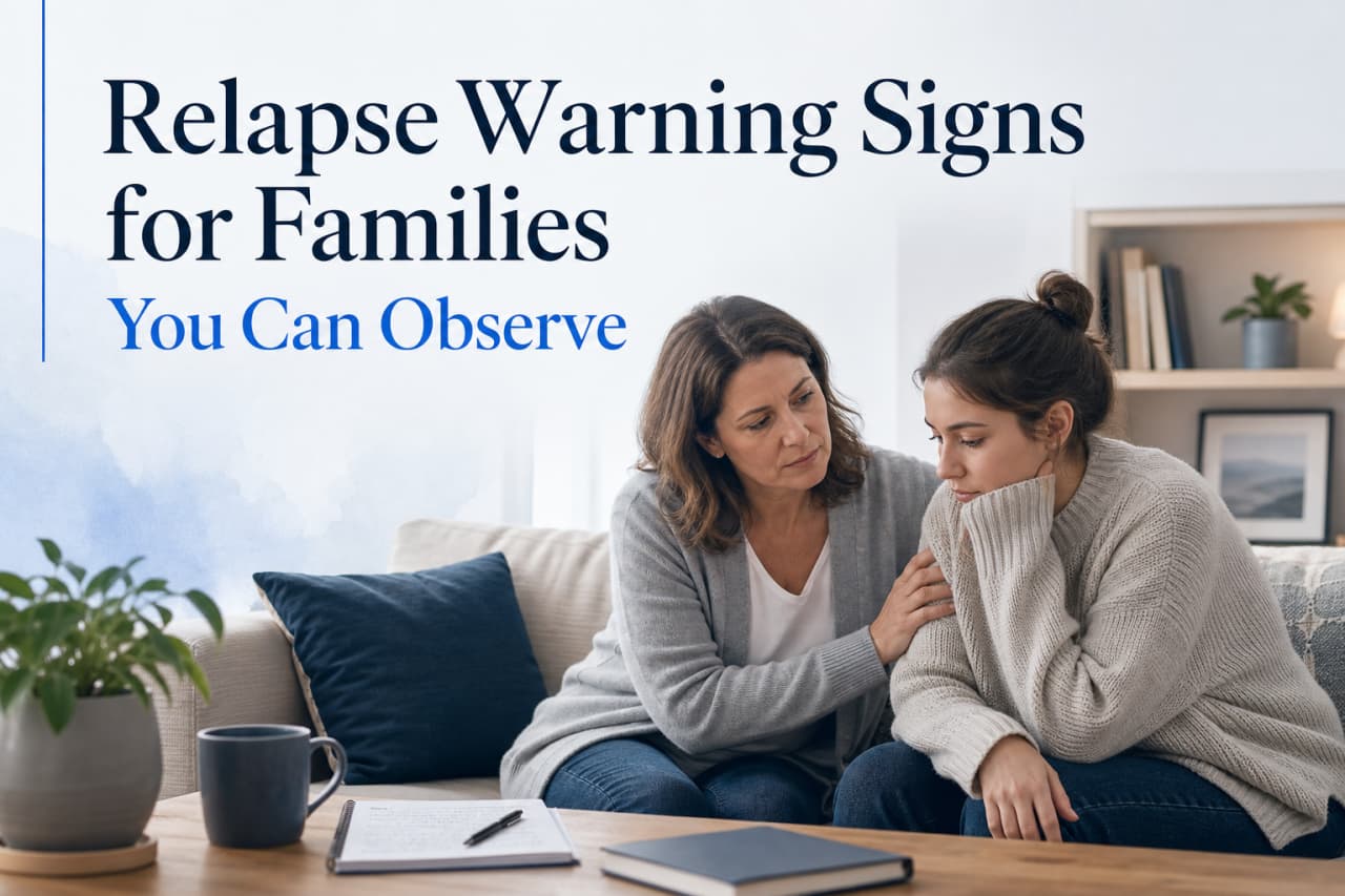 Relapse Warning Signs for Families You Can Observe